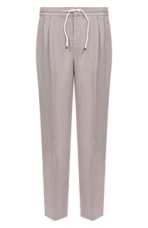 Льняные брюки Brunello Cucinelli