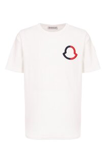 Хлопковая футболка Moncler