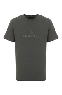 Хлопковая футболка Moncler Grenoble