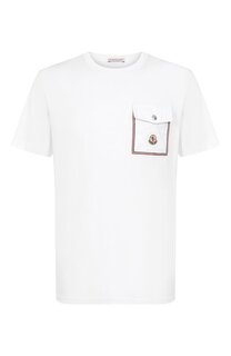 Хлопковая футболка Moncler