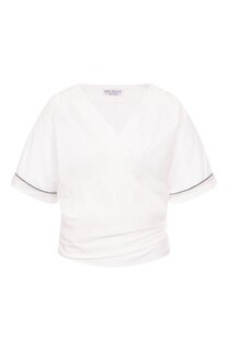 Хлопковый топ Brunello Cucinelli