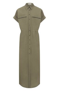 Хлопковое платье Brunello Cucinelli