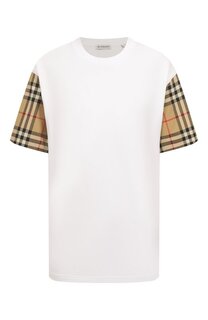Хлопковая футболка Burberry
