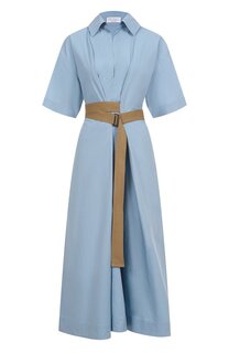 Хлопковое платье Brunello Cucinelli