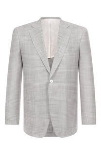 Пиджак из шерсти и шелка Stefano Ricci