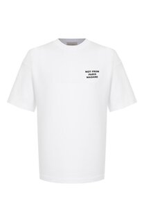 Хлопковая футболка Drole De Monsieur
