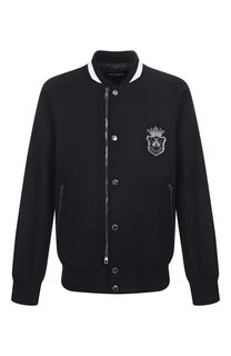 Шерстяной бомбер Dolce & Gabbana