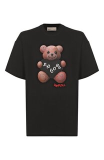 Хлопковая футболка DOMREBEL