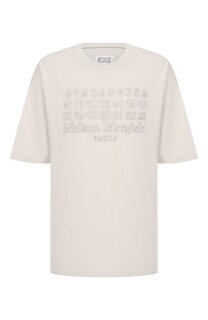 Хлопковая футболка Maison Margiela