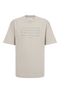 Хлопковая футболка Maison Margiela