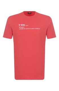 Хлопковая футболка K-Way