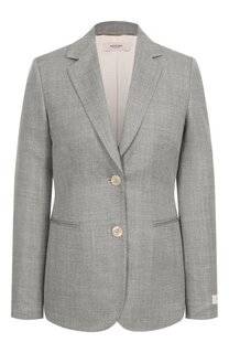 Жакет из шерсти и шелка Agnona