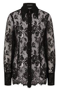 Хлопковая блузка Dolce & Gabbana