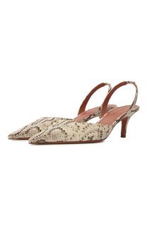 Кожаные туфли Sofia Sling 60 Amina Muaddi