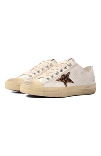 Кожаные кеды V-Star LTD Golden Goose Deluxe Brand