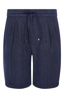 Льняные шорты Brunello Cucinelli