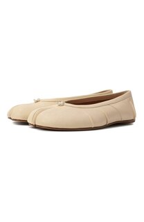 Кожаные балетки Tabi Maison Margiela