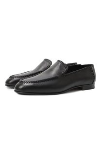 Кожаные лоферы Canali