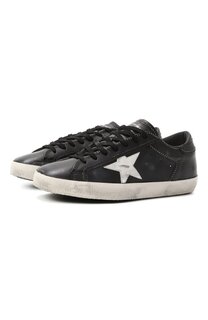 Кожаные кеды Super-Star Golden Goose Deluxe Brand