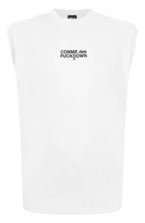 Хлопковая майка Comme des Fuckdown