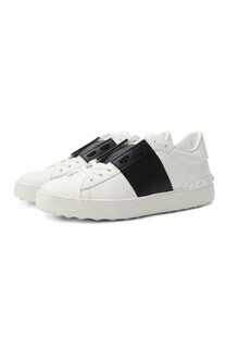 Кожаные кеды Open Valentino