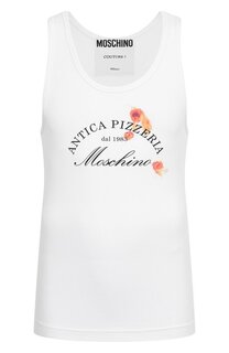 Майка из вискозы Moschino