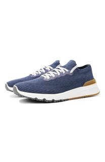 Текстильные кроссовки Brunello Cucinelli