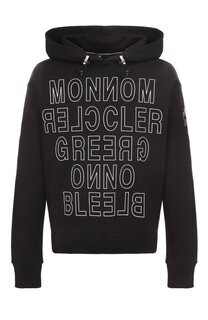 Хлопковое худи Moncler Grenoble
