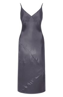 Атласное платье Dries Van Noten
