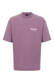 Хлопковая футболка Balenciaga