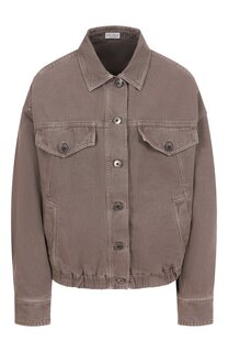 Джинсовая куртка Brunello Cucinelli