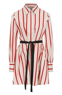 Платье из хлопка и вискозы MSGM