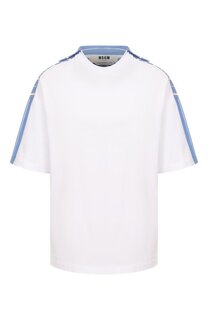 Хлопковая футболка MSGM