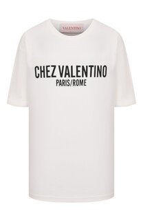 Хлопковая футболка Valentino