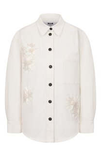 Джинсовая рубашка MSGM