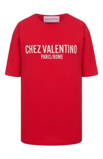 Хлопковая футболка Valentino
