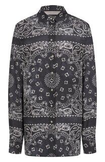 Рубашка из вискозы Golden Goose Deluxe Brand