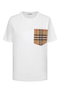 Хлопковая футболка Burberry