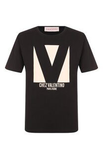 Хлопковая футболка Valentino