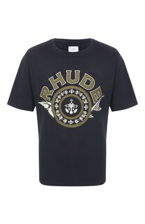 Хлопковая футболка Rhude