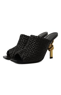 Кожаные мюли Knot Bottega Veneta