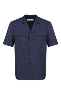 Комбинированная рубашка Dries Van Noten