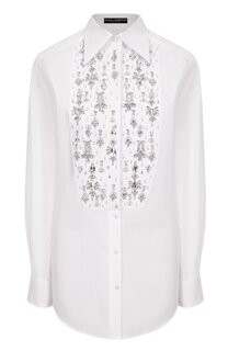 Хлопковая рубашка Dolce & Gabbana