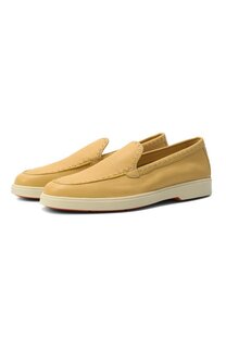 Кожаные лоферы Santoni