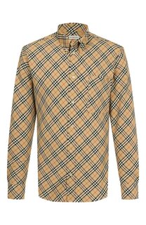 Хлопковая рубашка Burberry