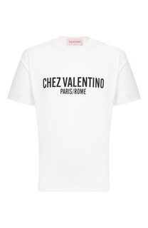 Хлопковая футболка Valentino