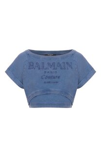 Хлопковая футболка Balmain