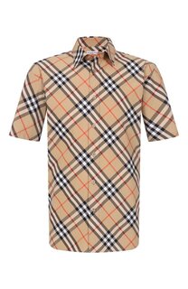 Хлопковая рубашка Burberry
