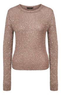 Пуловер с отделкой пайетками Balenciaga