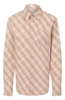 Хлопковая рубашка Burberry